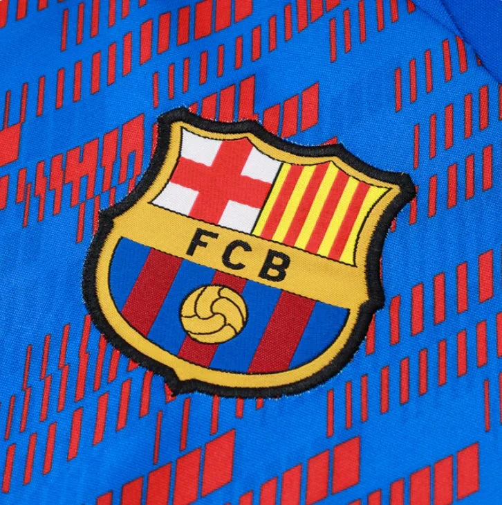 Barcelona Dark Blue and Blue Tracksuit