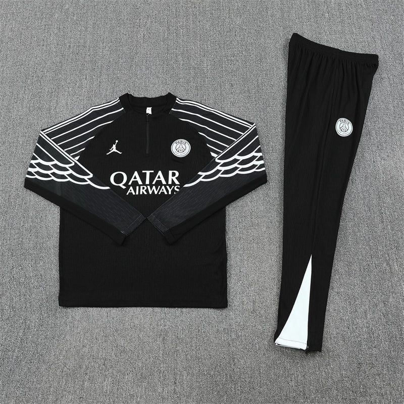 PSG Paris Saint Germain Black Tracksuit
