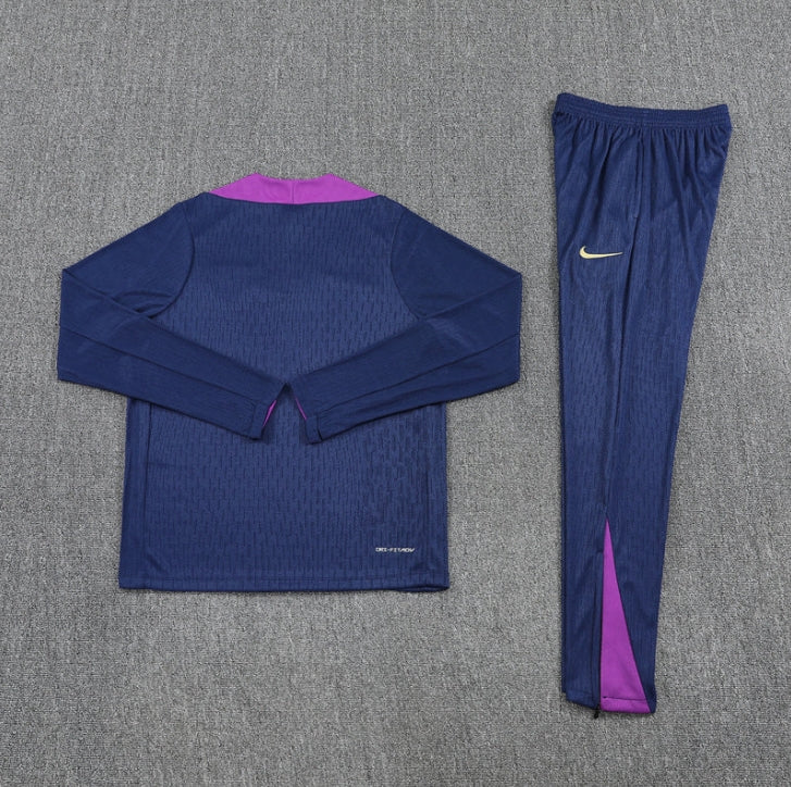 25/26 Barcelona Blue and Purple Tracksuit