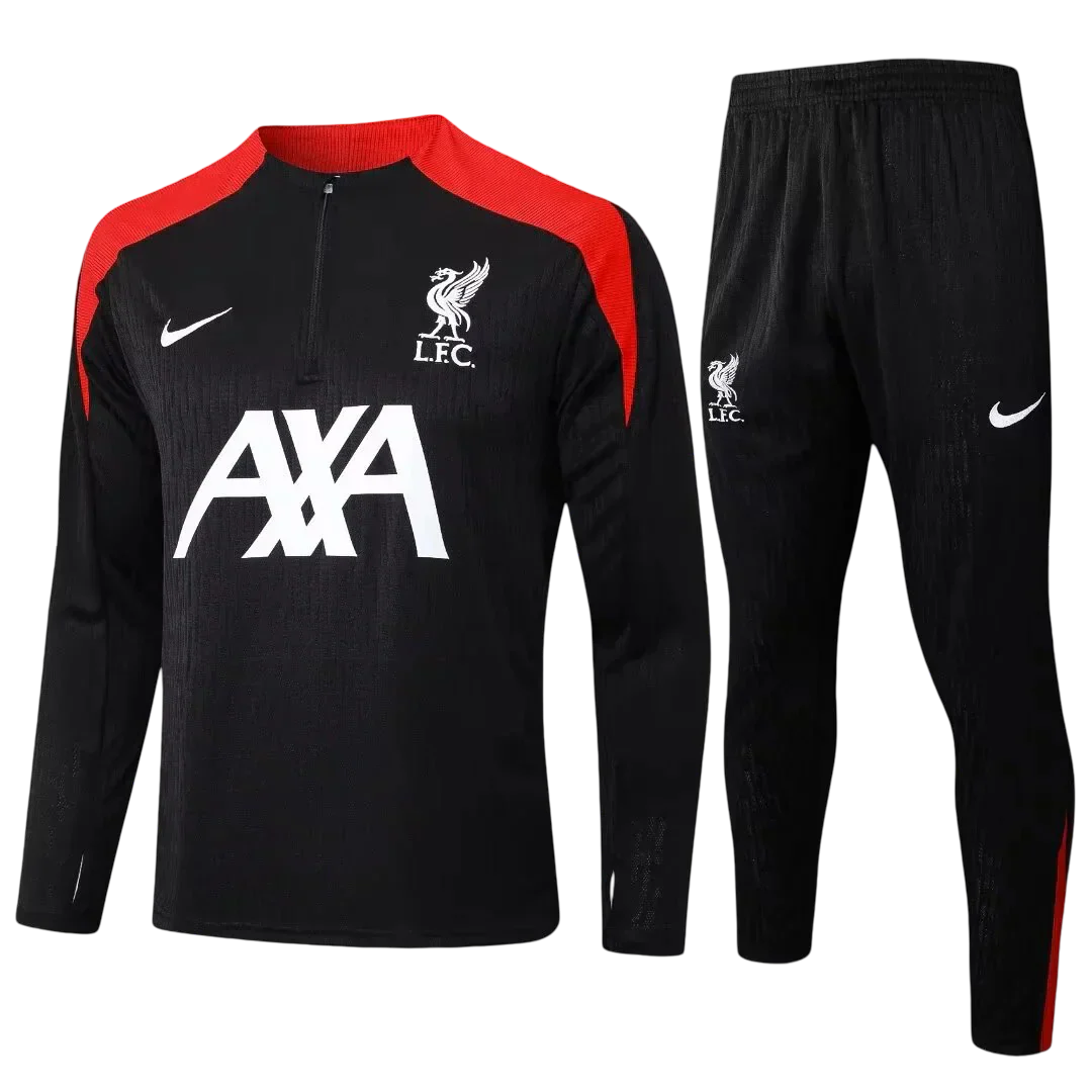 Liverpool Black and Red Tracksuit
