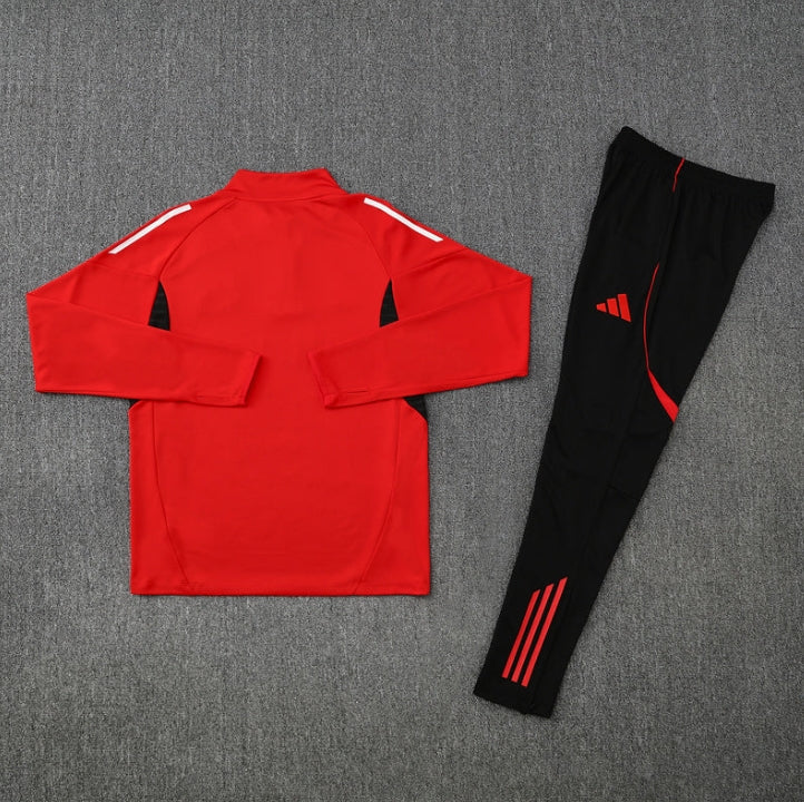 25/26 Manchester United Red Tracksuit