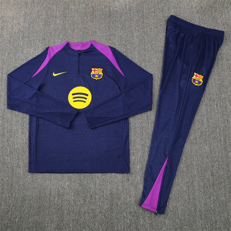 25/26 Barcelona Blue and Purple Tracksuit