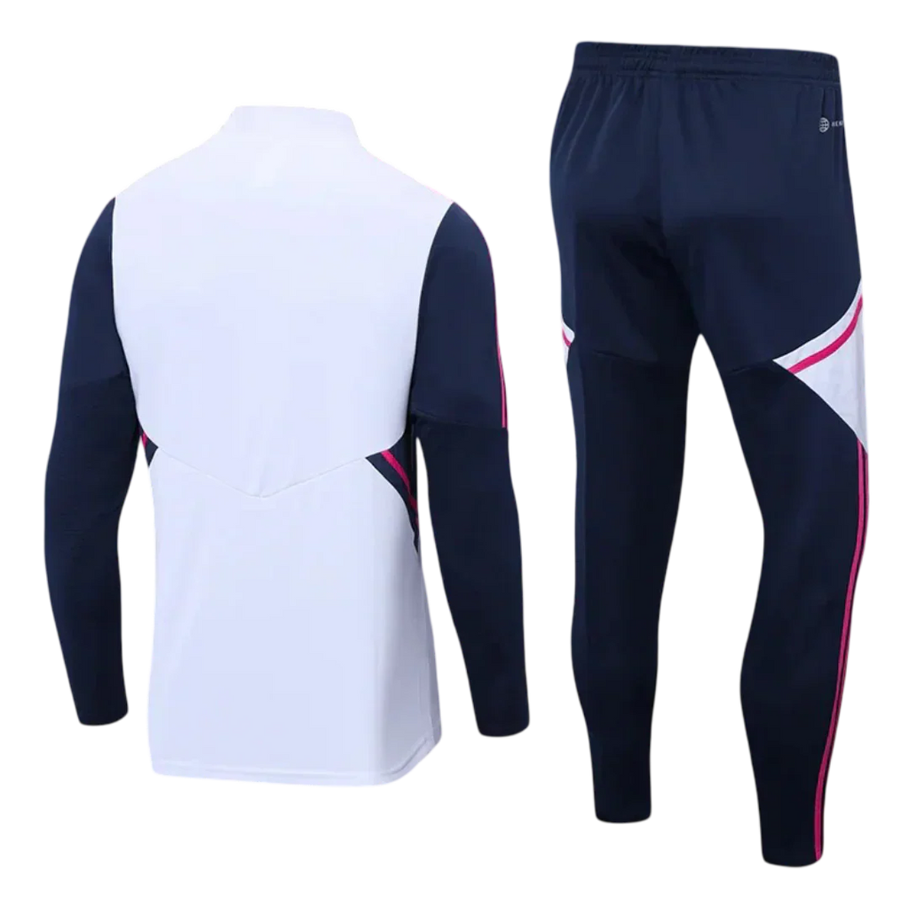Arsenal White and Pink Tracksuit