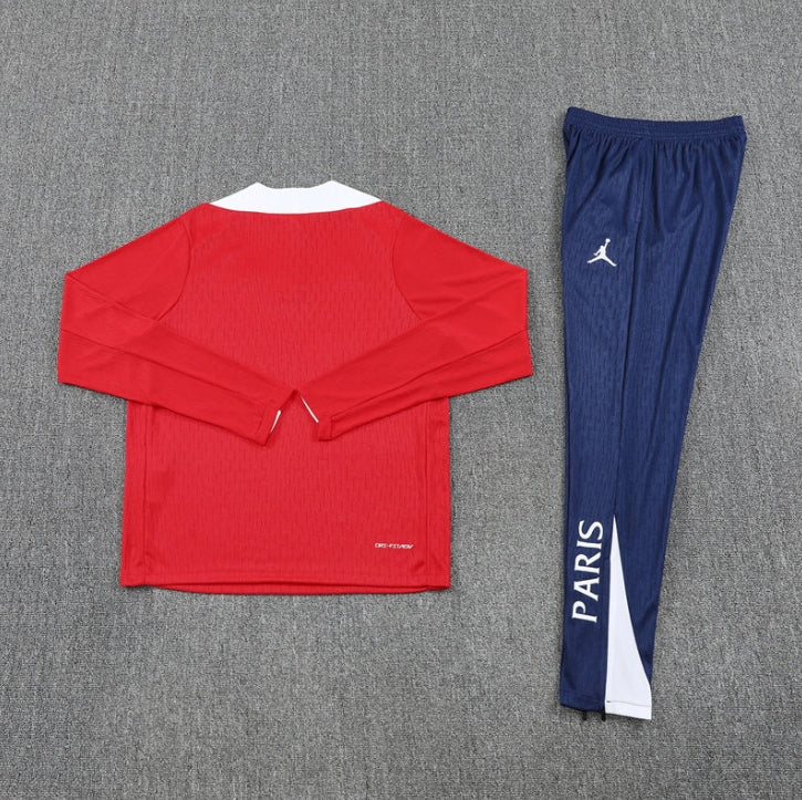 25/26 PSG Paris Saint Germain Red Tracksuit