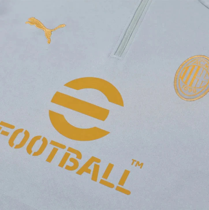 AC Milan Grey Tracksuit