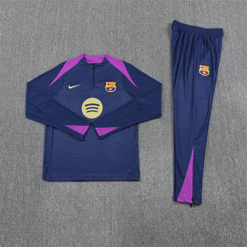 25/26 Barcelona Blue and Purple Tracksuit