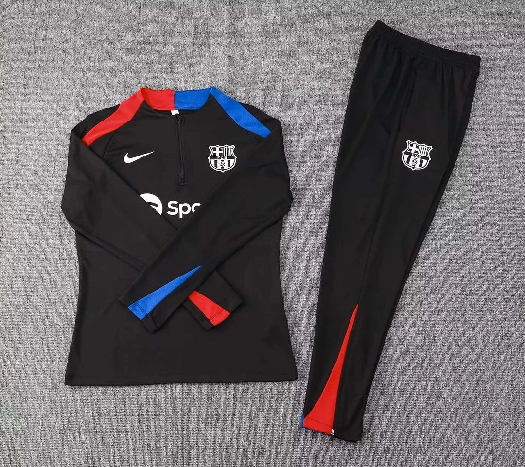 24/25 Barcelona Black Tracksuit