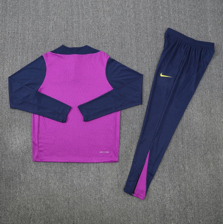 25/26 Barcelona Purple and Blue Tracksuit