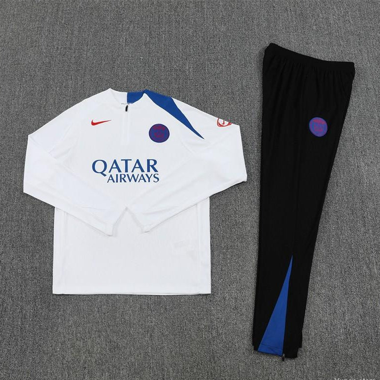 25/26 PSG Paris Saint Germain White Tracksuit