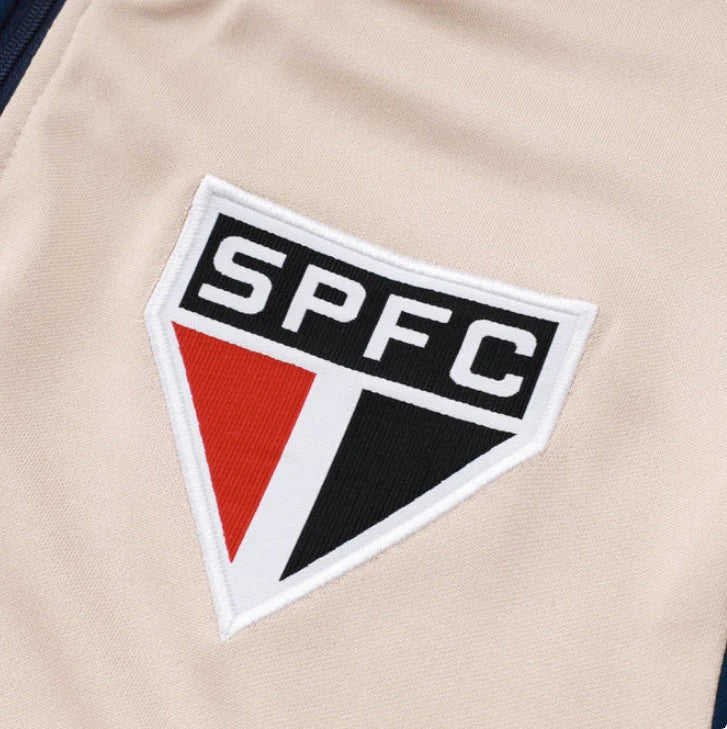 Sao Paolo Dark Blue and Beige Tracksuit