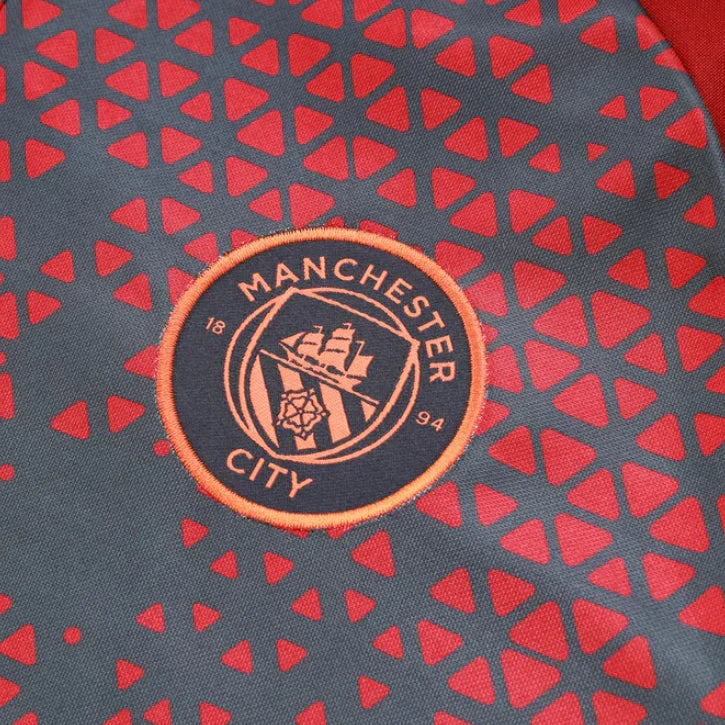 Manchester City “Crimson Core” Tracksuit