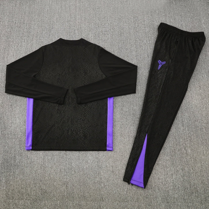25/26 Barcelona Black and Purple Tracksuit