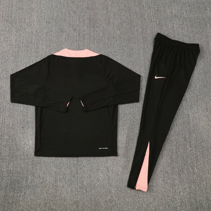 France Black and Pink Tracksuit