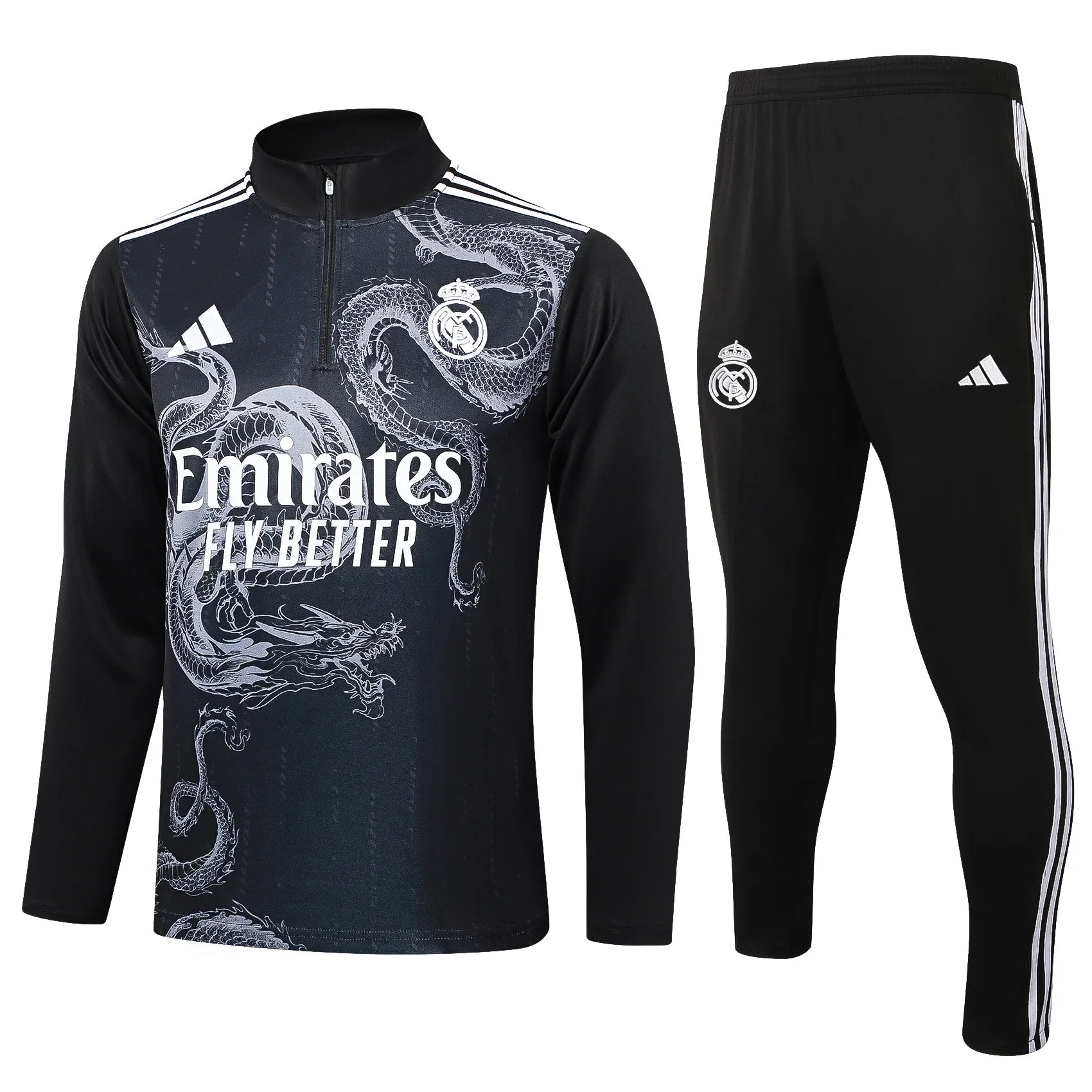 Real Madrid “Black Dragon Prestige” Tracksuit