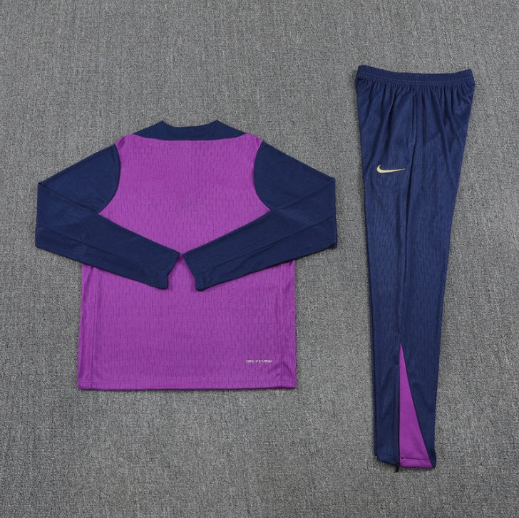 25/26 Barcelona Purple and Blue Tracksuit