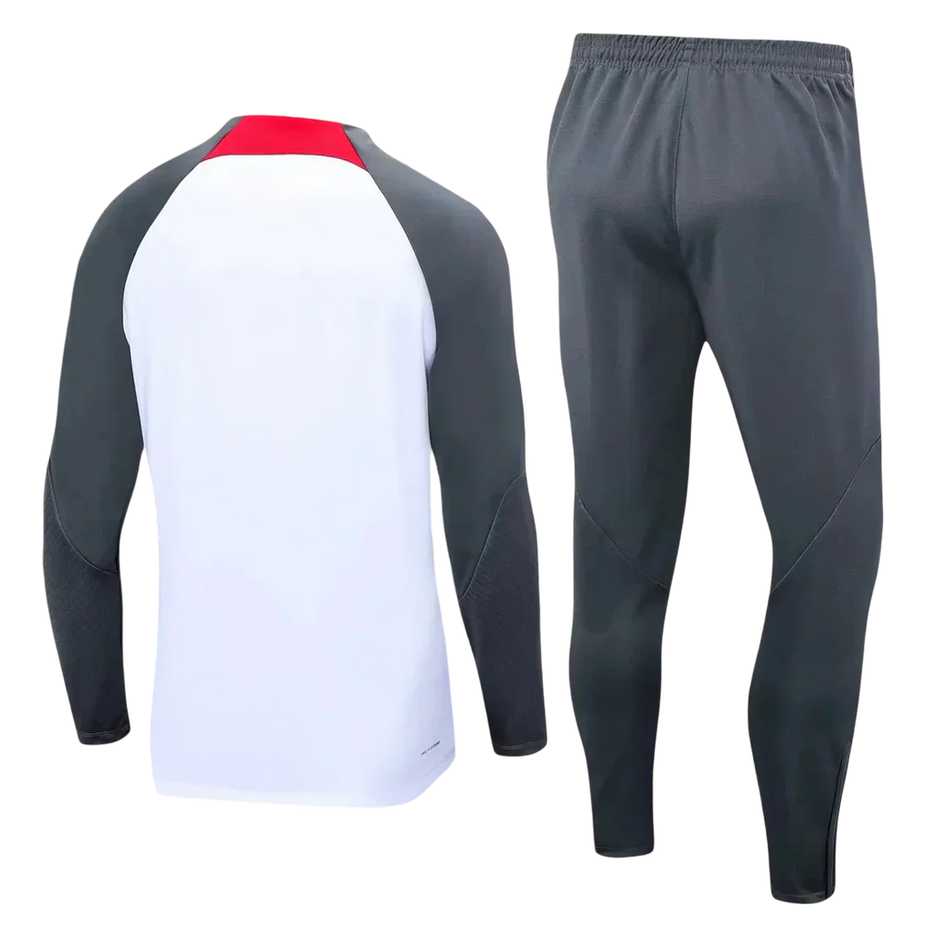 Liverpool White and Grey Tracksuit