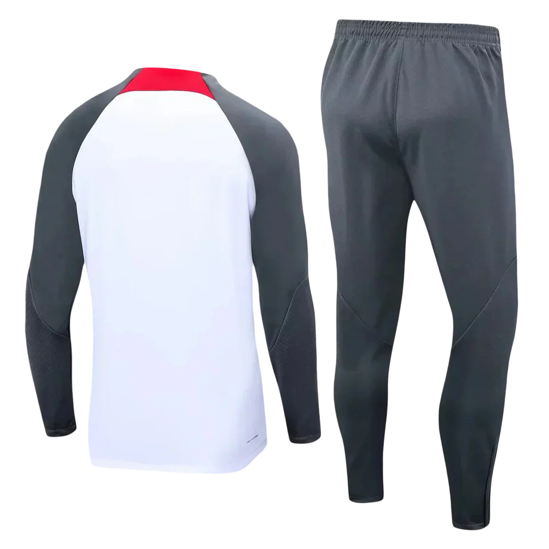 Liverpool White and Grey Tracksuit