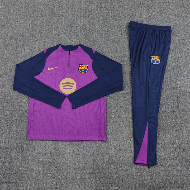 25/26 Barcelona Purple and Blue Tracksuit