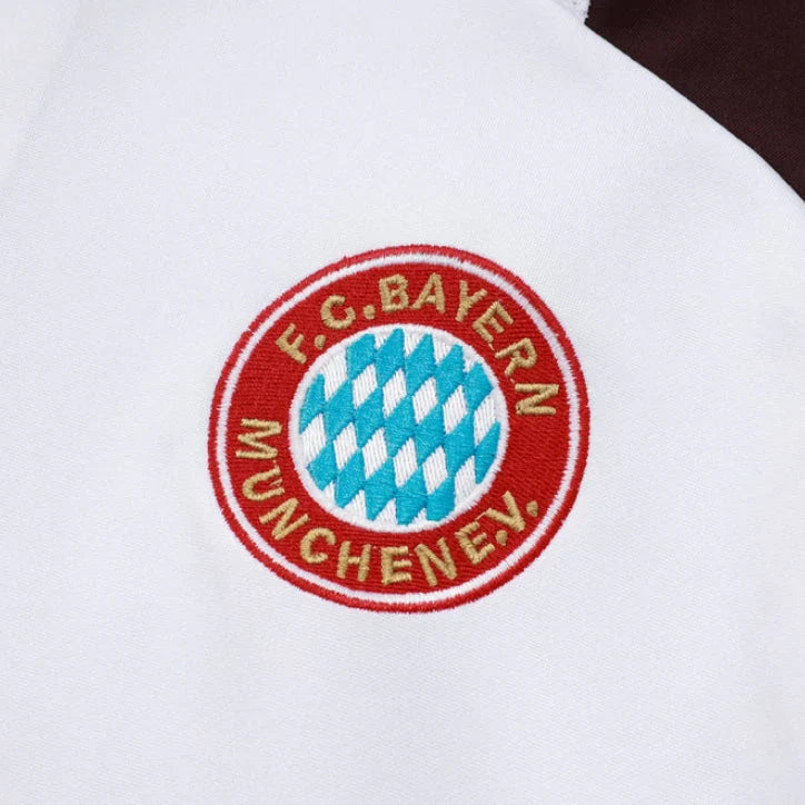 Bayern Munich Brown and White Tracksuit