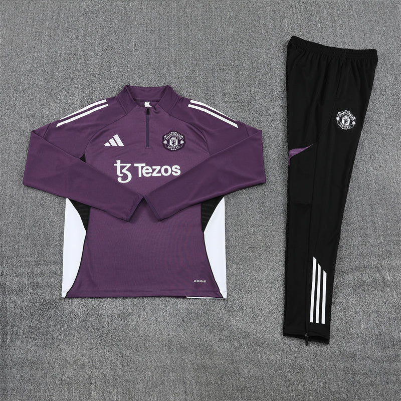 25/26 Manchester United Purple Tracksuit