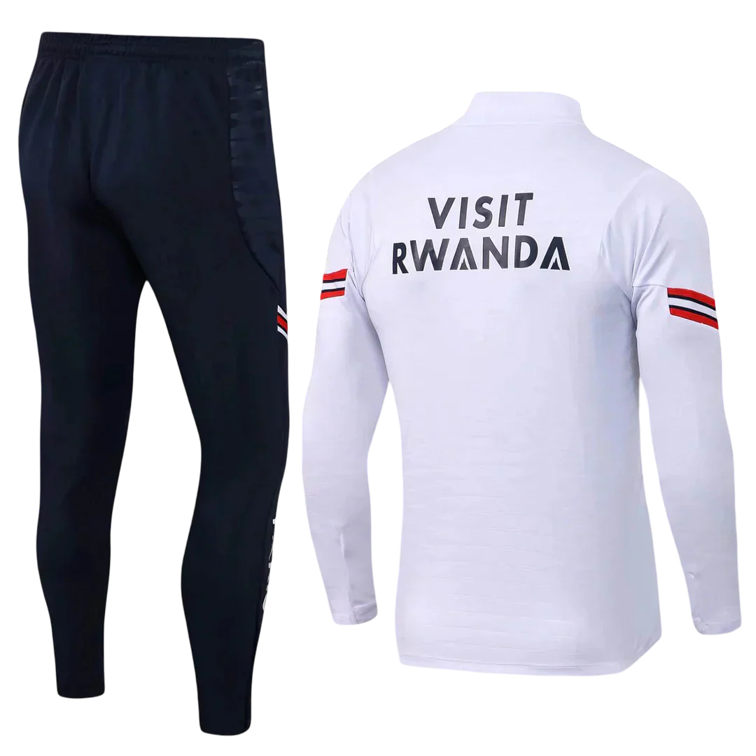 PSG Paris Saint Germain White Tracksuit