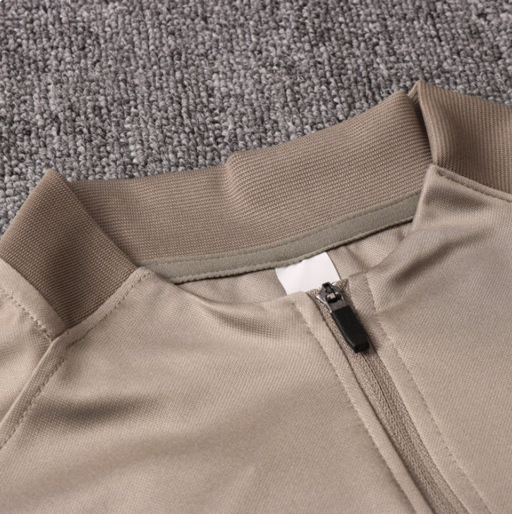 Atlético Madrid Military Green and Beige Tracksuit