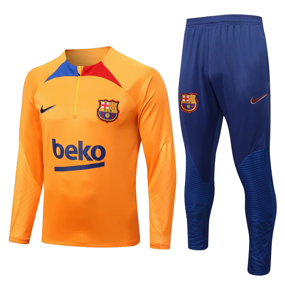 Barcelona Blue and Orange Tracksuit