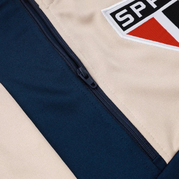Sao Paolo Dark Blue and Beige Tracksuit