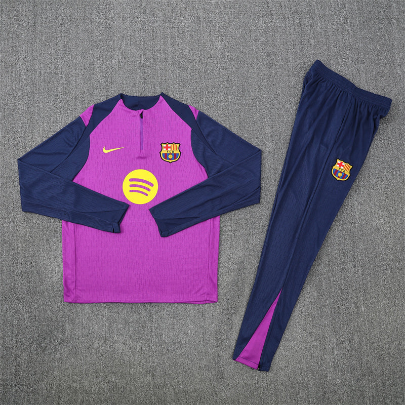 25/26 Barcelona Purple and Blue Tracksuit