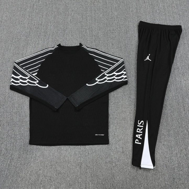 PSG Paris Saint Germain Black Tracksuit