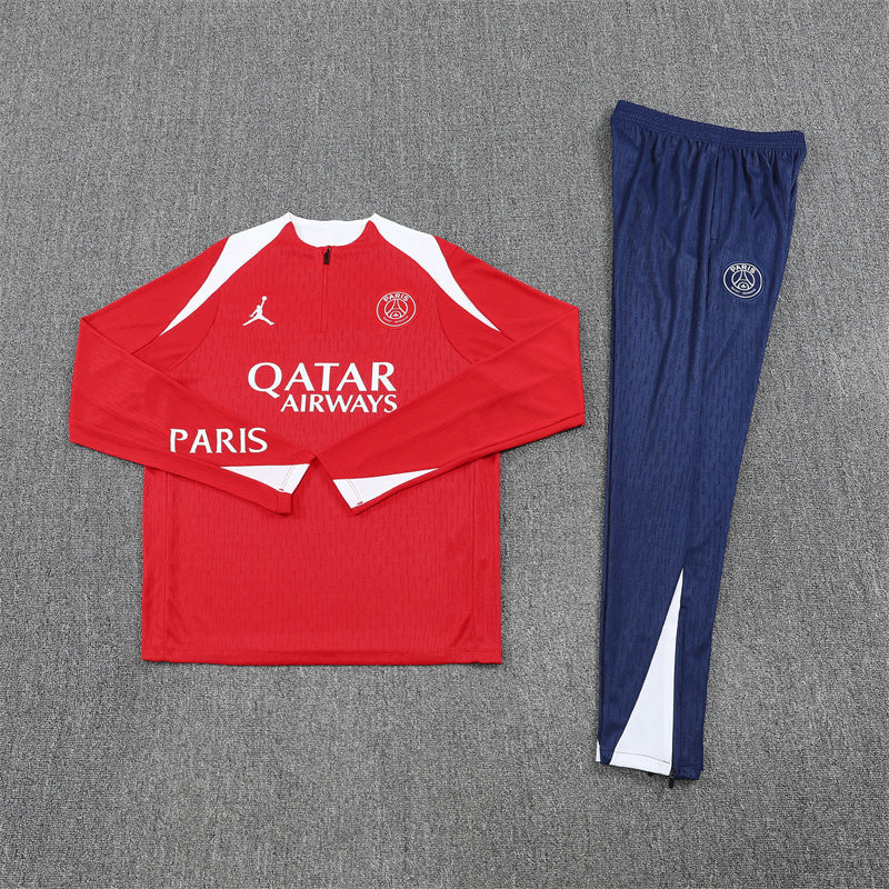 25/26 PSG Paris Saint Germain Red Tracksuit