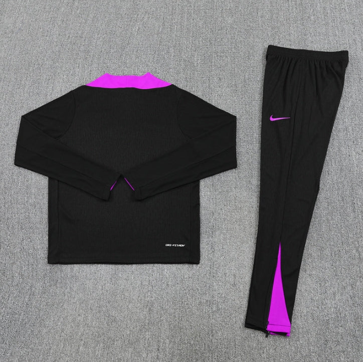 England Black and Purple Tracksuit