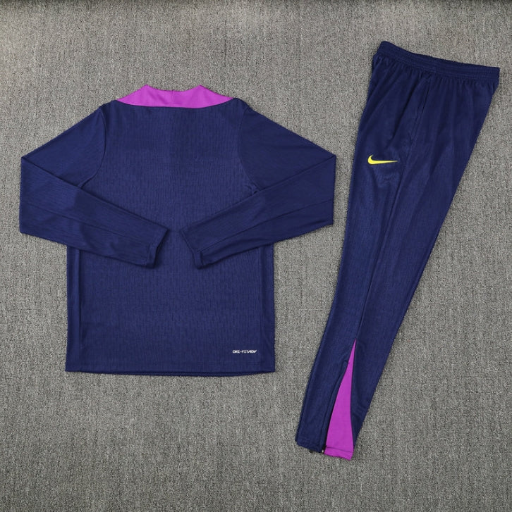 25/26 Barcelona Blue and Purple Tracksuit