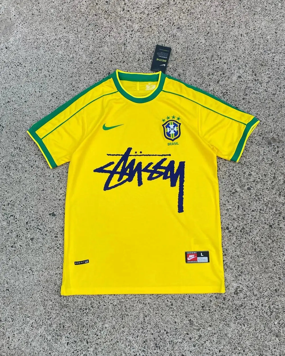 Stussy X Brazil Home Jersey